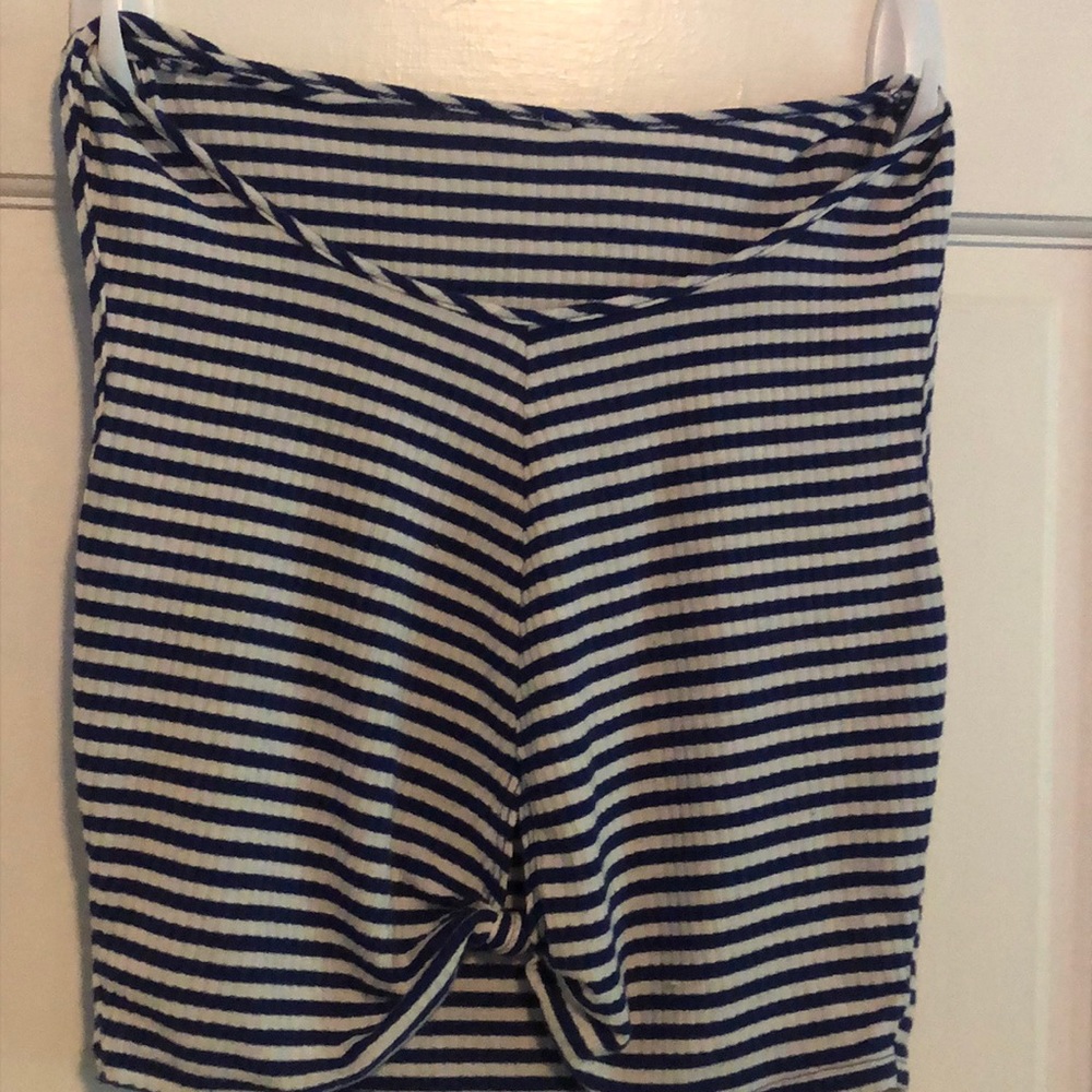 Crop top front tie